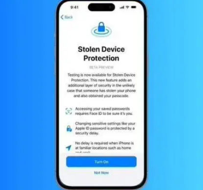 日喀则苹果授权维修店分享被盗设备保护功能开启方法 