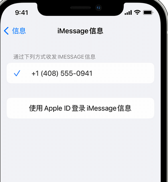 日喀则apple维修iPhone上无法正常发送iMessage信息 