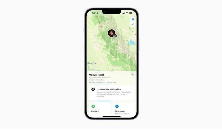 日喀则苹果14维修分享iPhone14系列中 FindMy功能通过卫星分享位置方法教程 